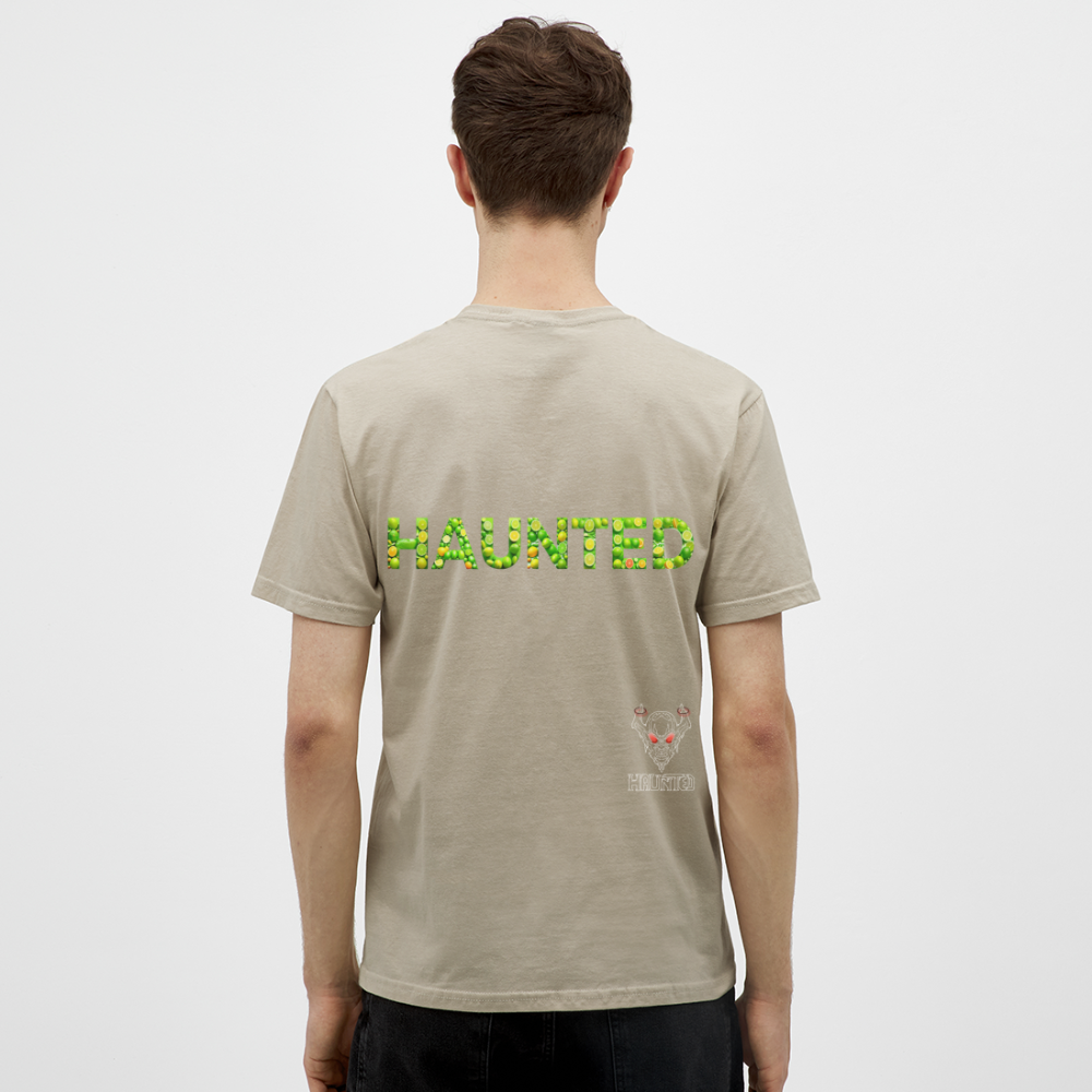Männer T-Shirt Citrus Burst Splash - Sandbeige