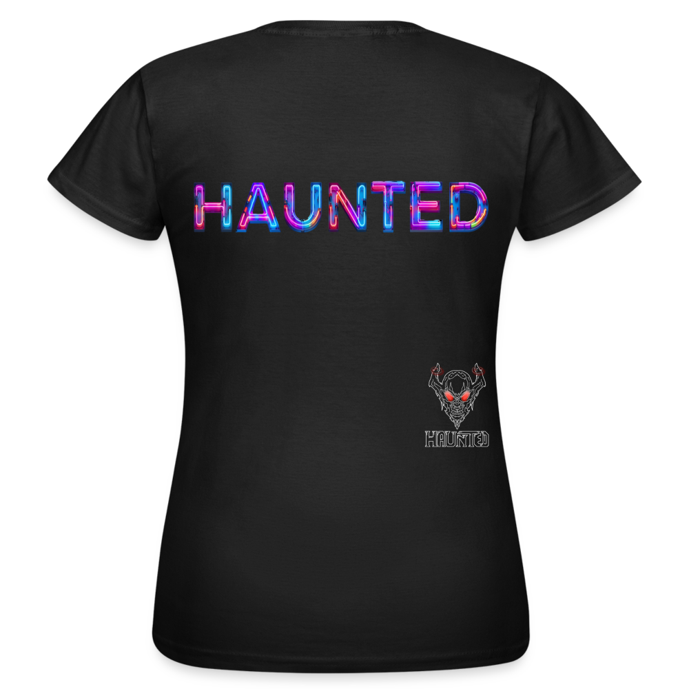 Women T-Shirt Neon Pulse Energy - Schwarz