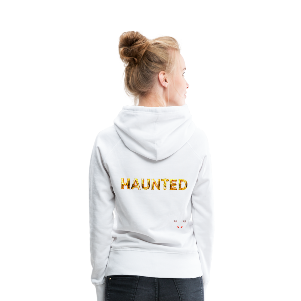Women Hoodie Molten Gold Luxe - Weiß