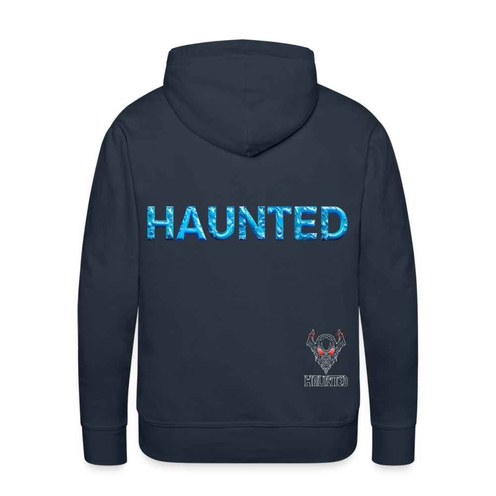 Men Hoodie Aqua Spirit Flow - Navy