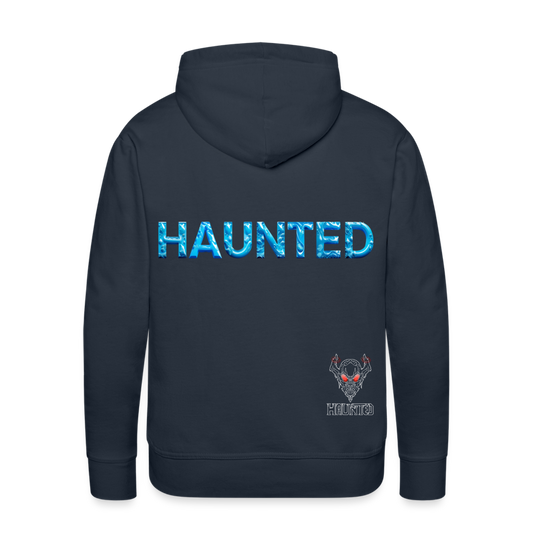 Men Hoodie Aqua Spirit Flow - Navy