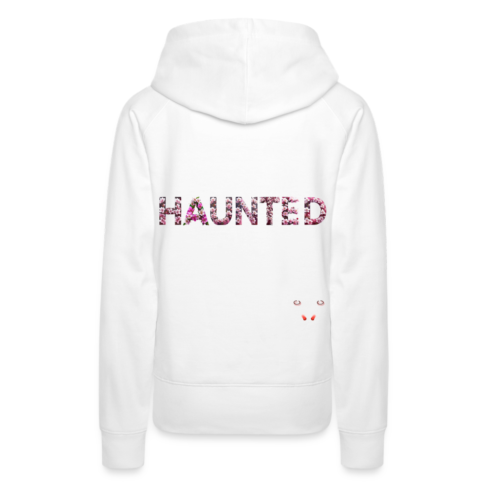 Women Hoodie Blossom Ghost Mist - Weiß