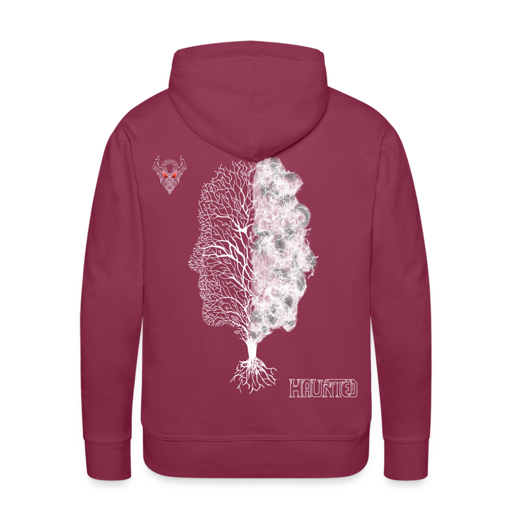 Man Hoodie Dead or Alive - Bordeaux