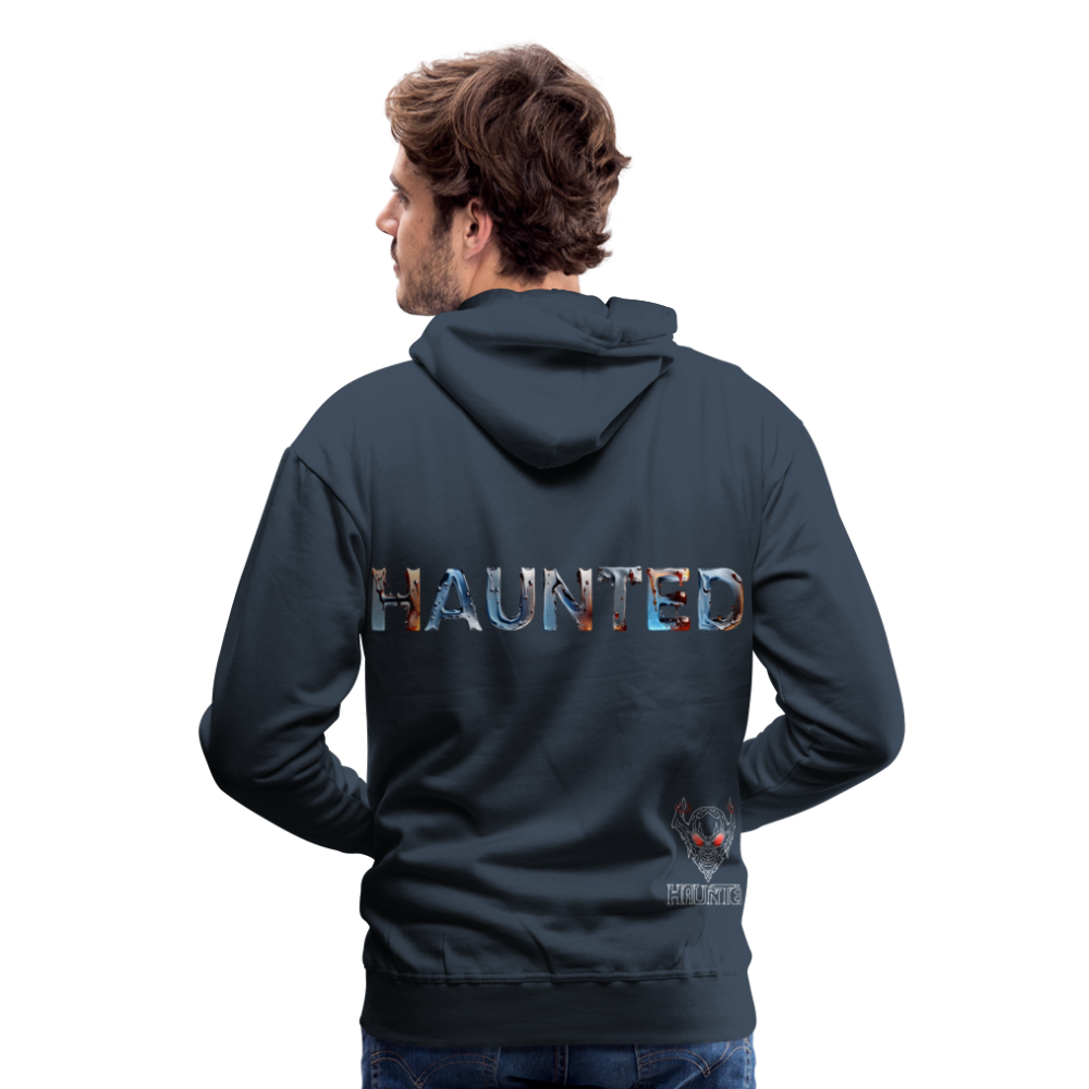 Men Hoodie Aqua Ember Elixir - Navy