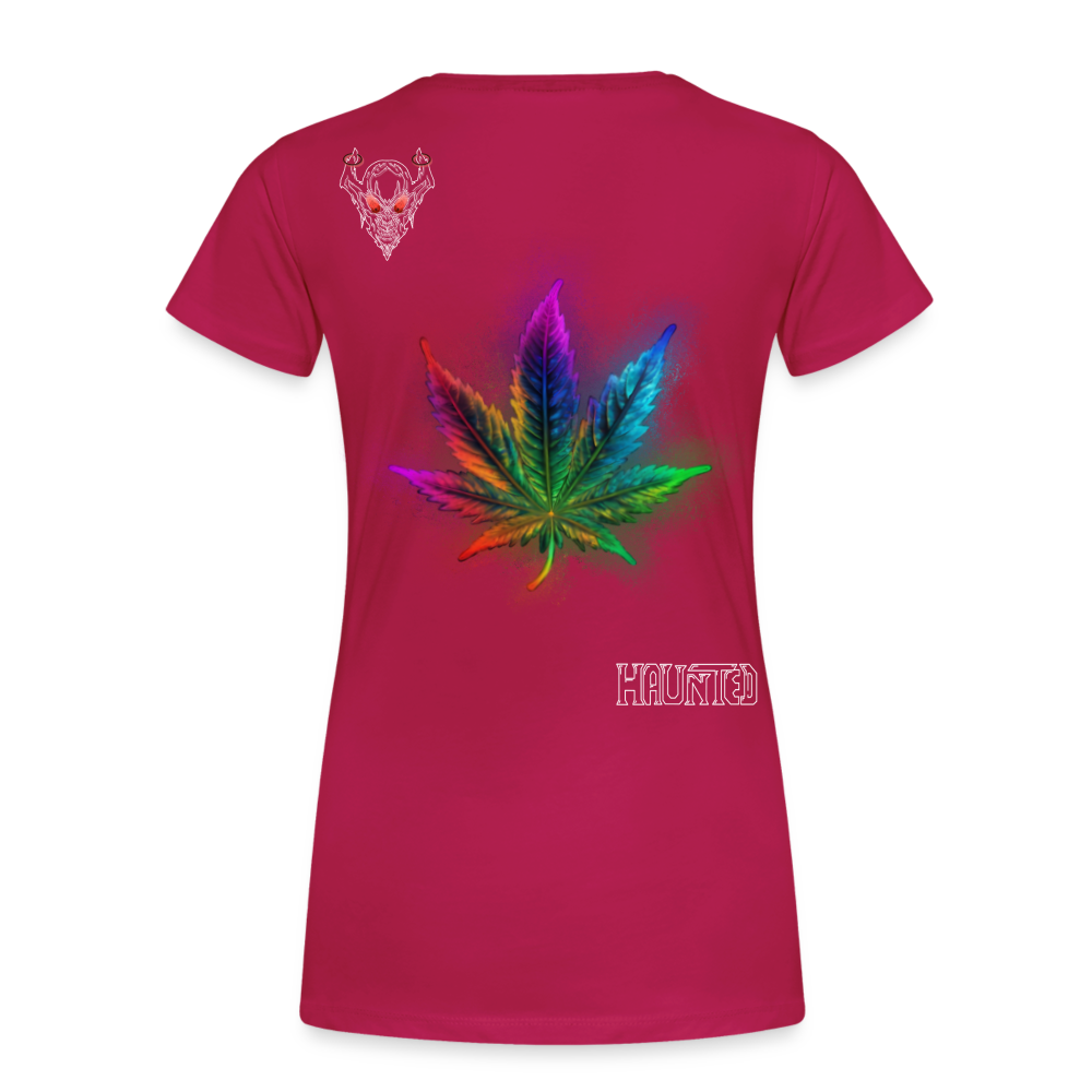 Woman T-Shirt La Bonne Beuh - dunkles Pink