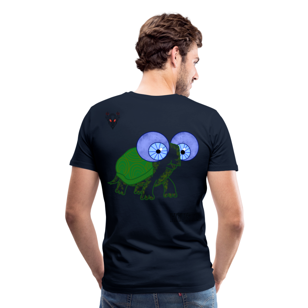 Man T-Shirt Turtle - Navy