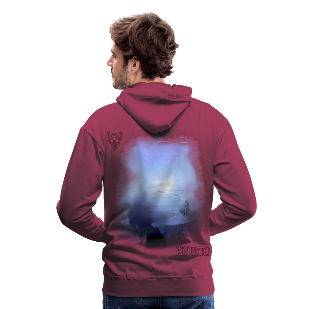 Men Hoodie Drowning - Bordeaux