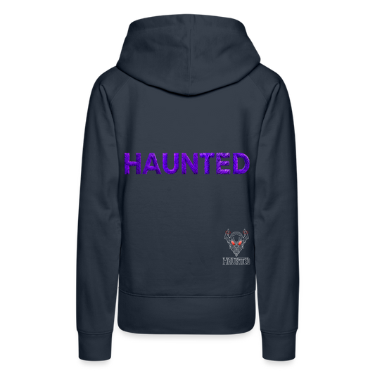 Women Hoodie Enchanted Velvet Mist - Navy