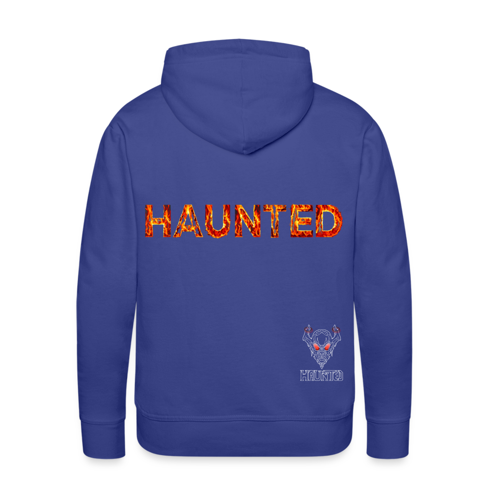 Men Hoodie Blazing Ember Fury - Königsblau