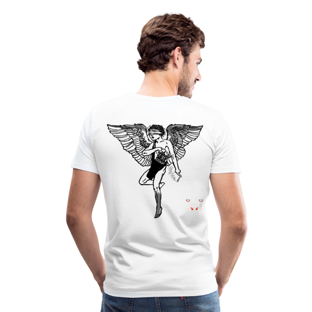Men T-Shirt Angel - Weiß