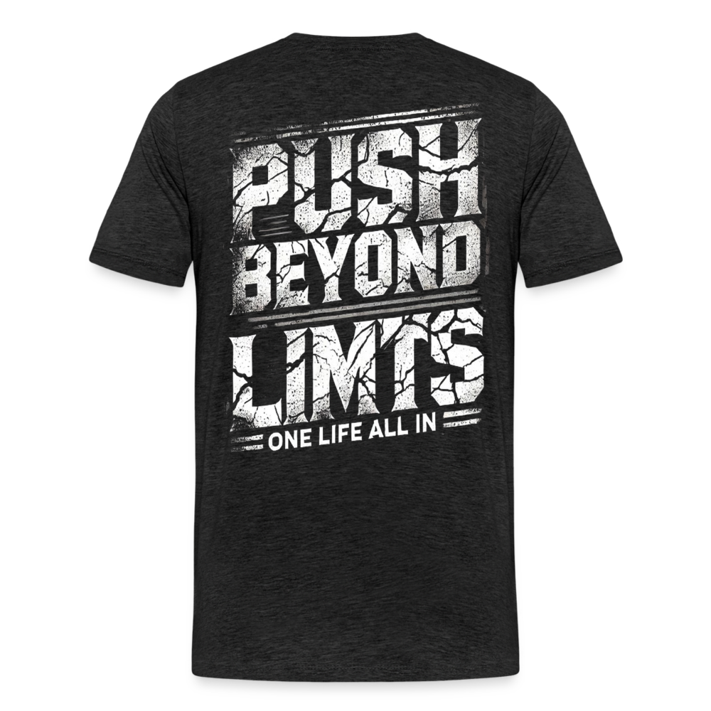 Men T-Shirt Push Beyond Limits - Anthrazit