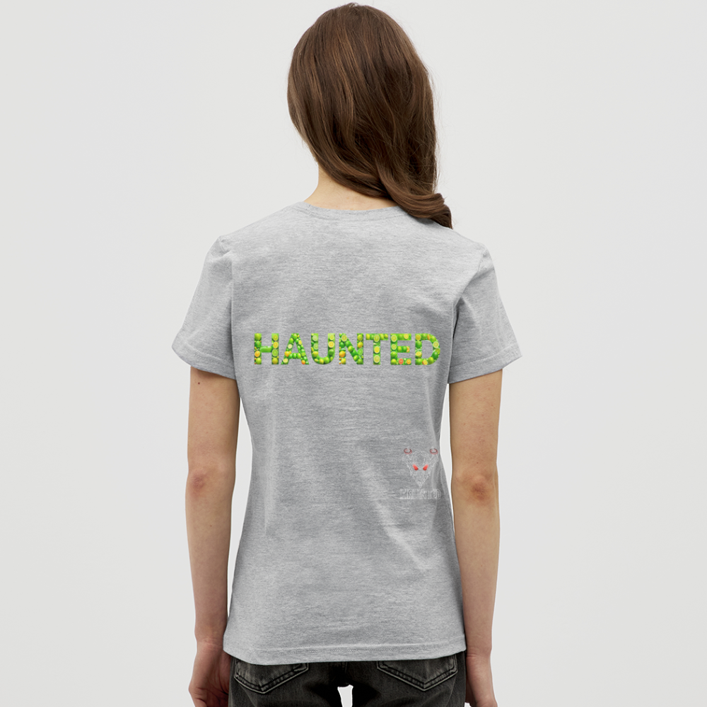 Women T-Shirt Citrus Burst Splash - Grau meliert