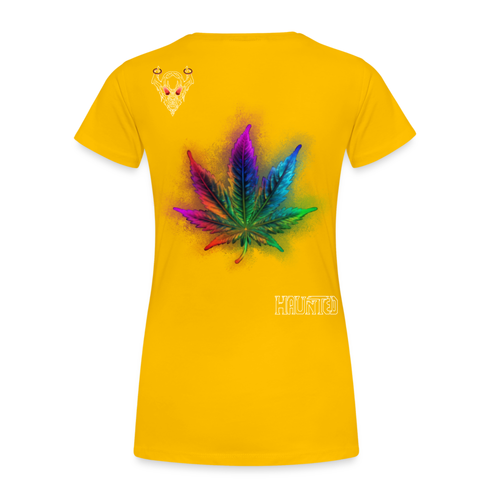 Woman T-Shirt La Bonne Beuh - Sonnengelb