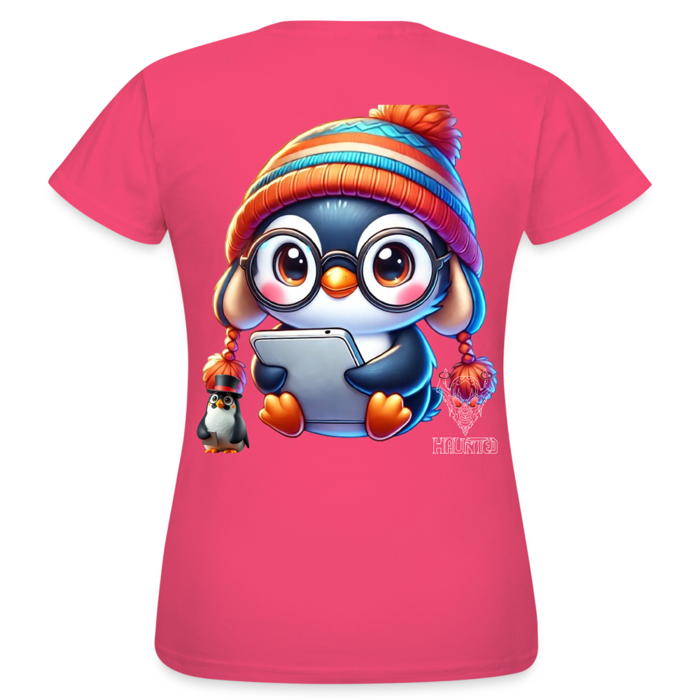 Women T-Shirt KasPenguin with Pad - Azalea