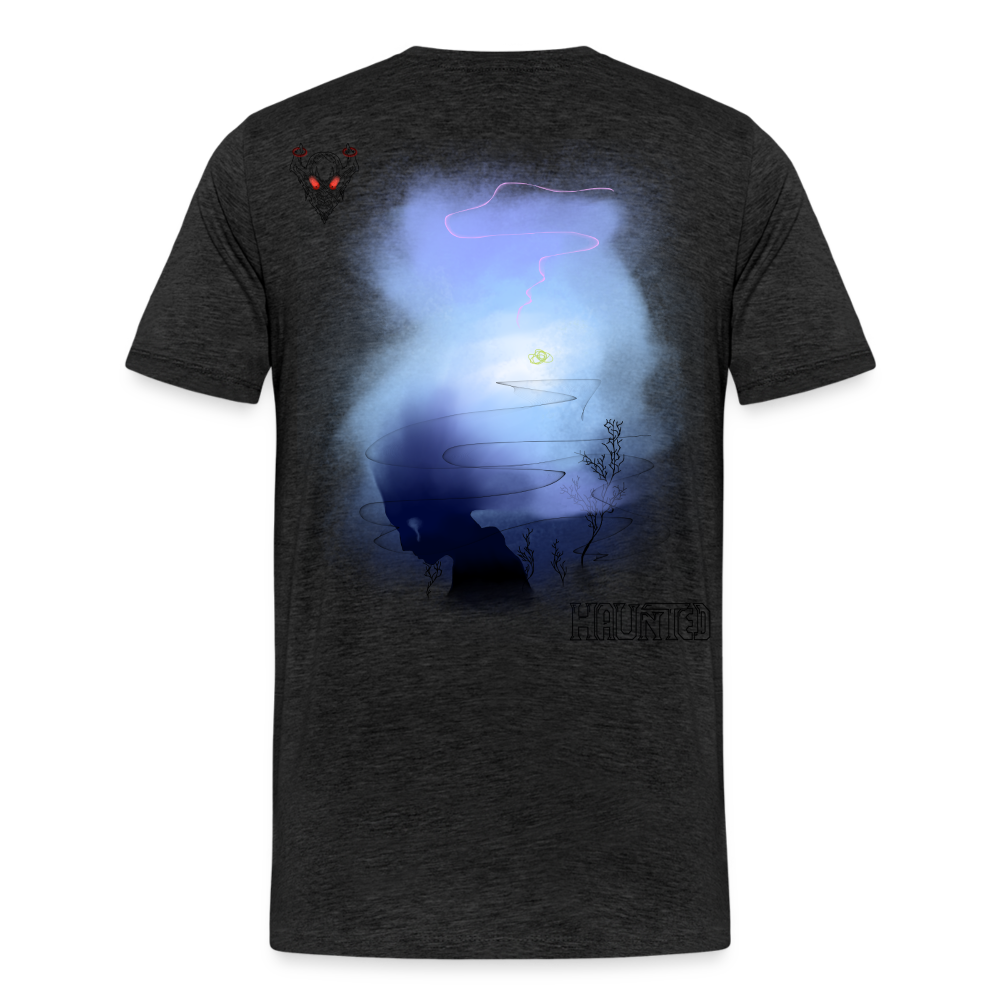 Man T-Shirt Fading - Anthrazit