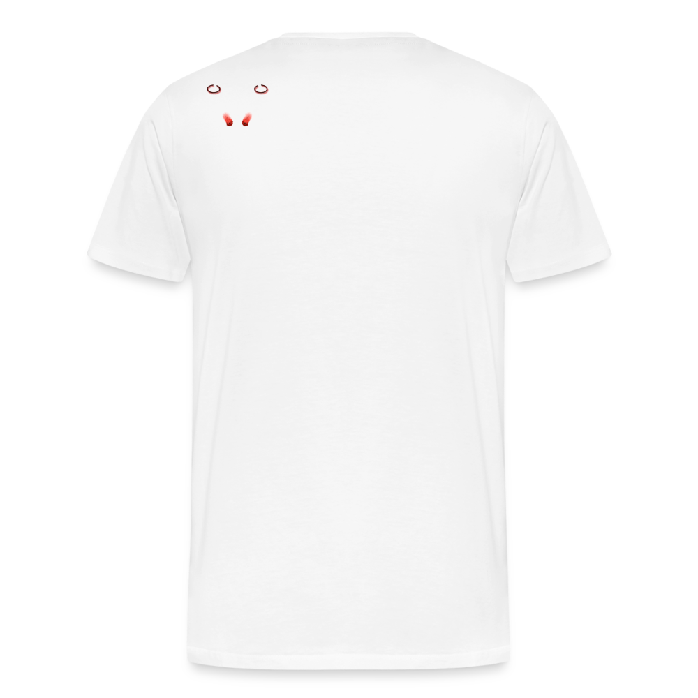 Man T-Shirt Ghost No Doodle Light - Weiß