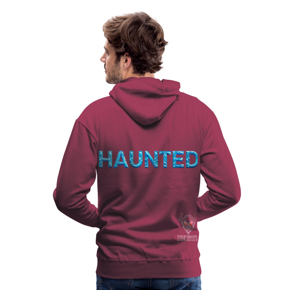 Men Hoodie Aqua Spirit Flow - Bordeaux