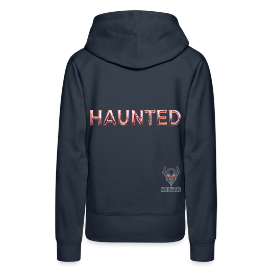 Women Hoodie Rose Gold Radiance - Navy