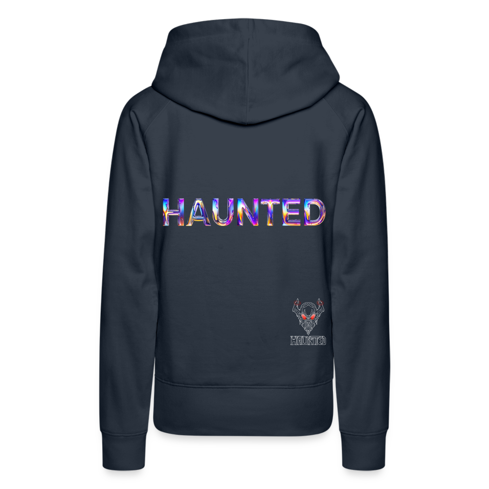 Women Hoodie Prism Glow Essence - Navy