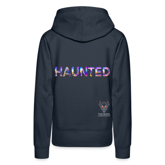 Women Hoodie Prism Glow Essence - Navy