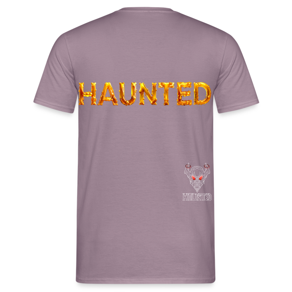 Men T-Shirt Golden Nectar Glow - Lilagrau 