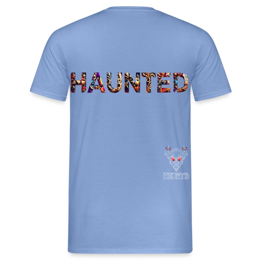 Men T-Shirt Mystic Aura Blend - carolina blue