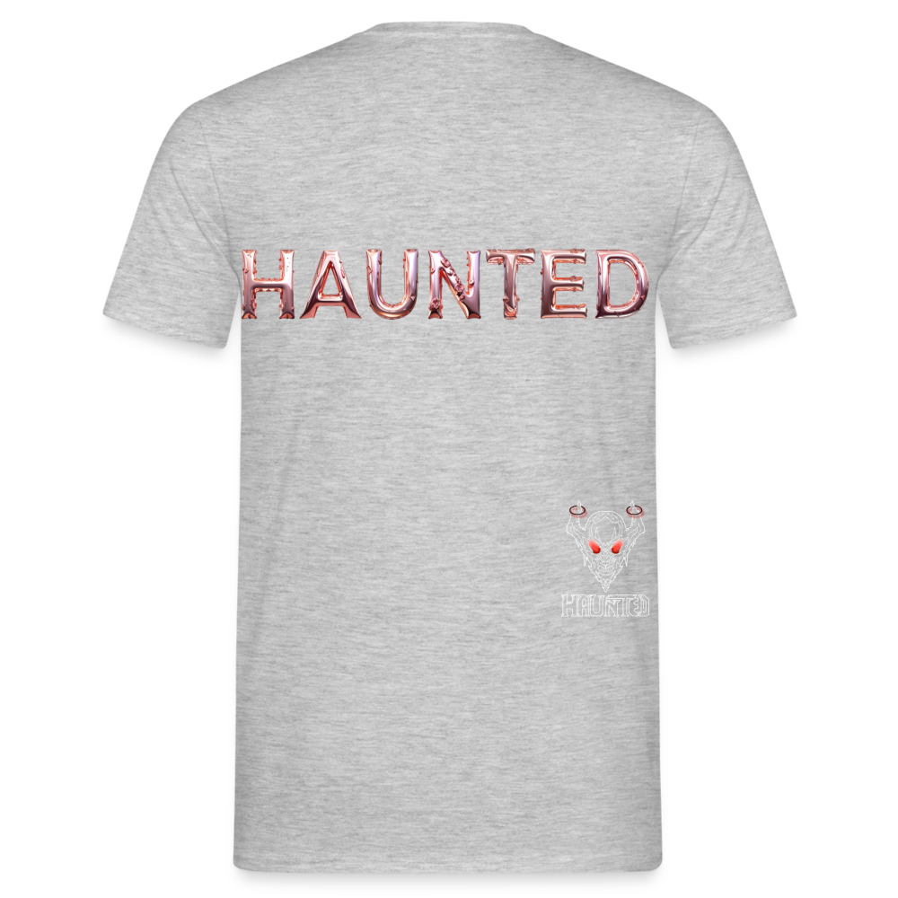 Men T-Shirt Rose Gold Radiance - Grau meliert