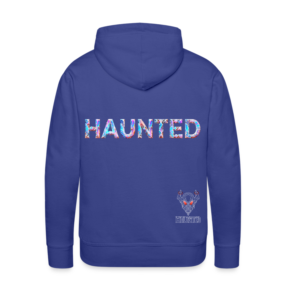 Men Hoodie Opal Aura Mist - Königsblau