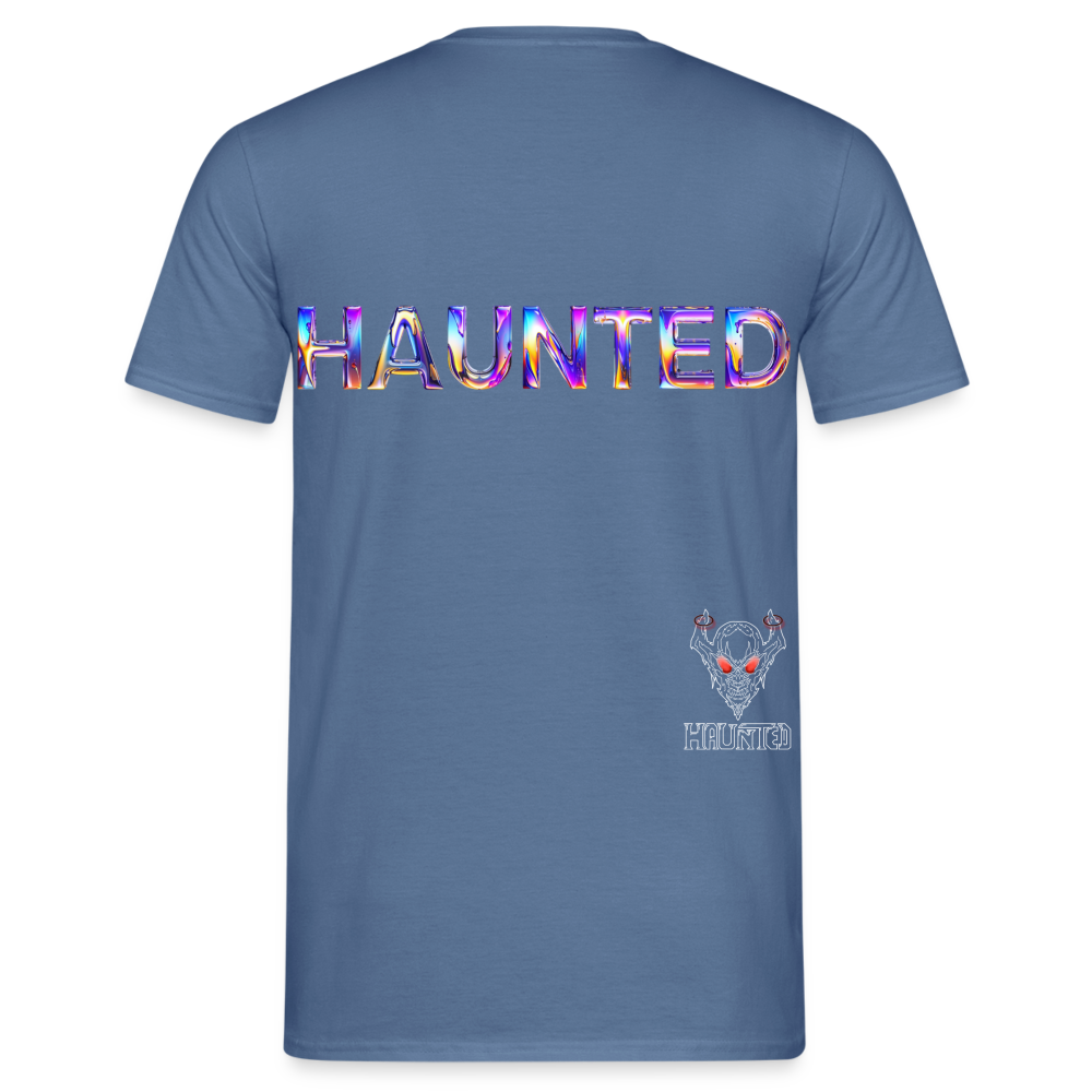 Men T-Shirt Prism Glow Essence - Taubenblau 