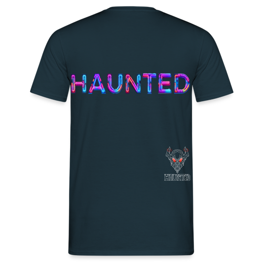Men T-Shirt Neon Pulse Energy - Navy