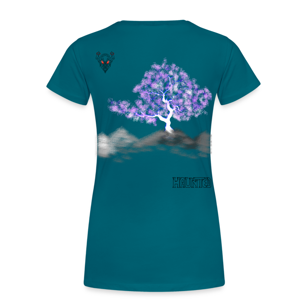 Woman T-Shirt Cherry Blossom - Divablau
