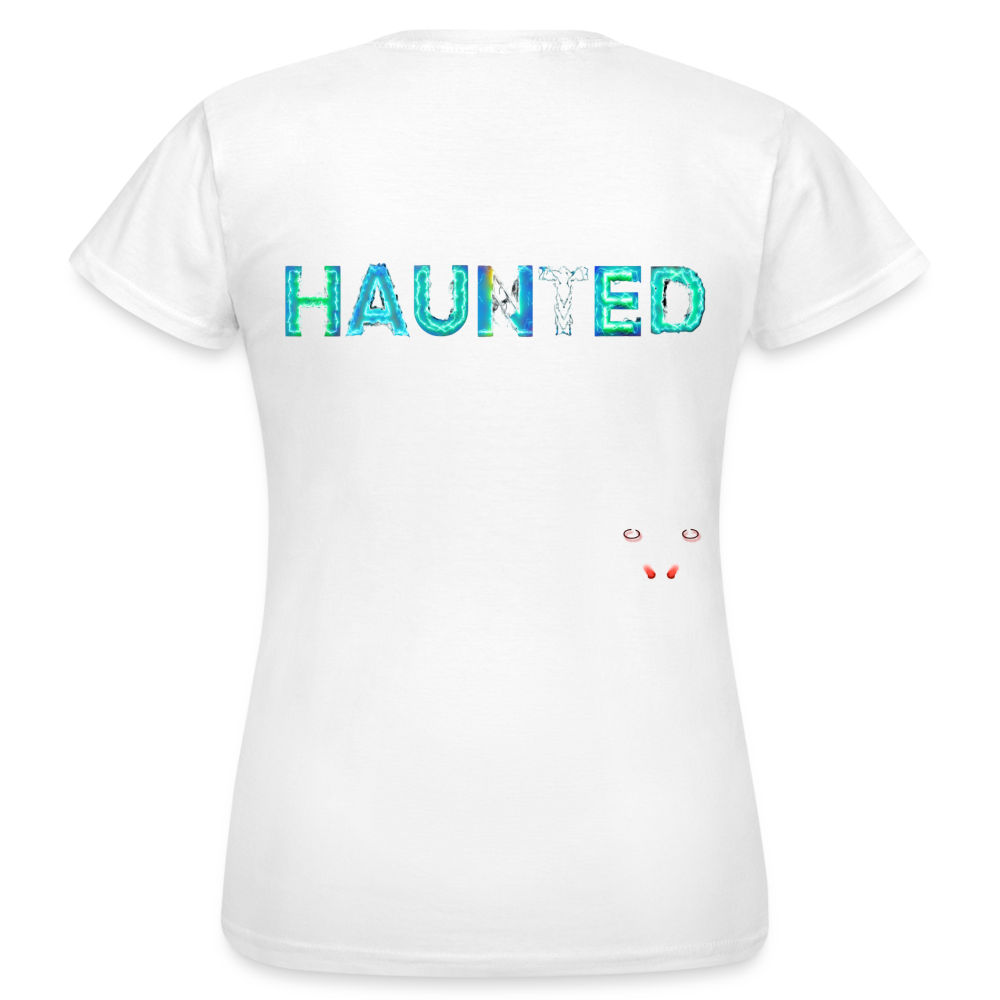 Women T-Shirt Neon Surge Aura - Weiß