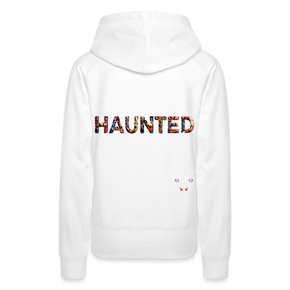 Women Hoodie Mystic Aura Blend - Weiß