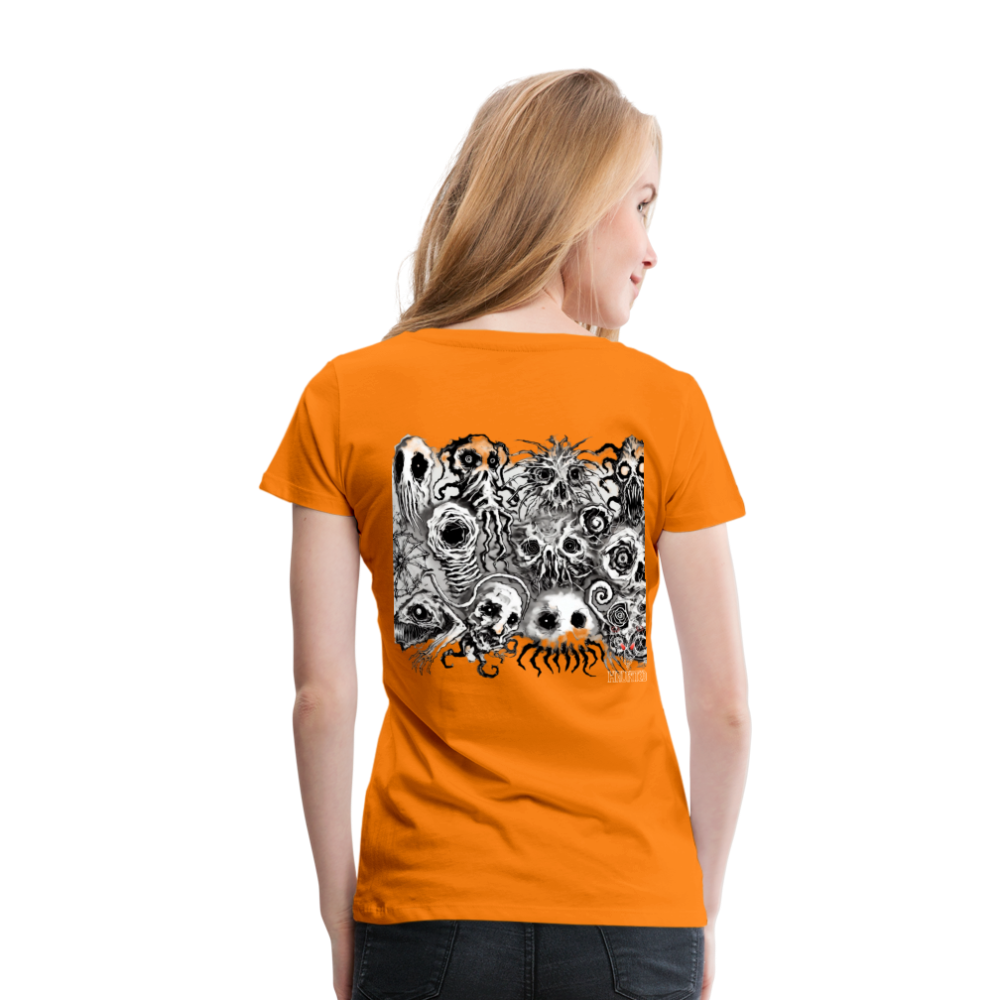 Woman T-Shirt Nightmare Veil Creatures - Orange