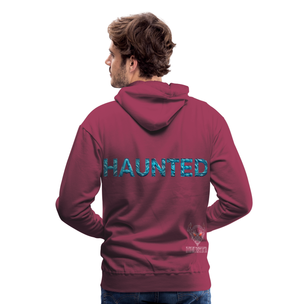 Men Hoodie Aqua Depth Elixir - Bordeaux