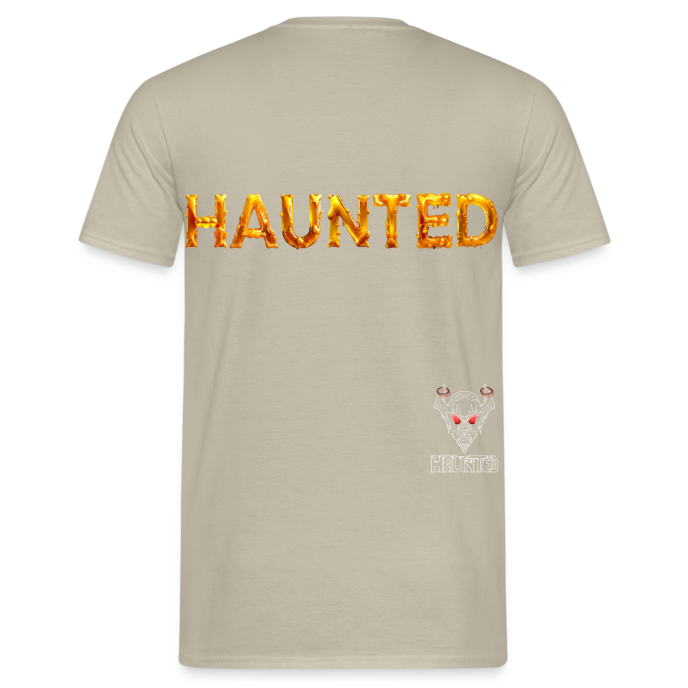 Men T-Shirt Golden Nectar Glow - Sandbeige