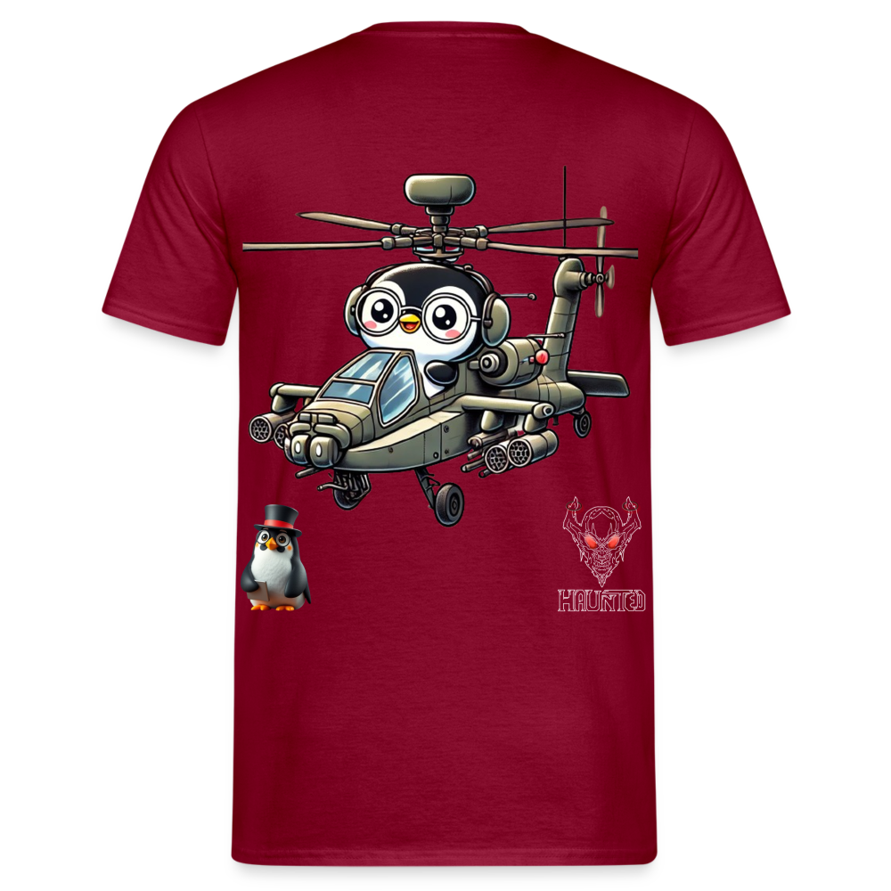 Men T-Shirt KasPenguin in Apache - Ziegelrot