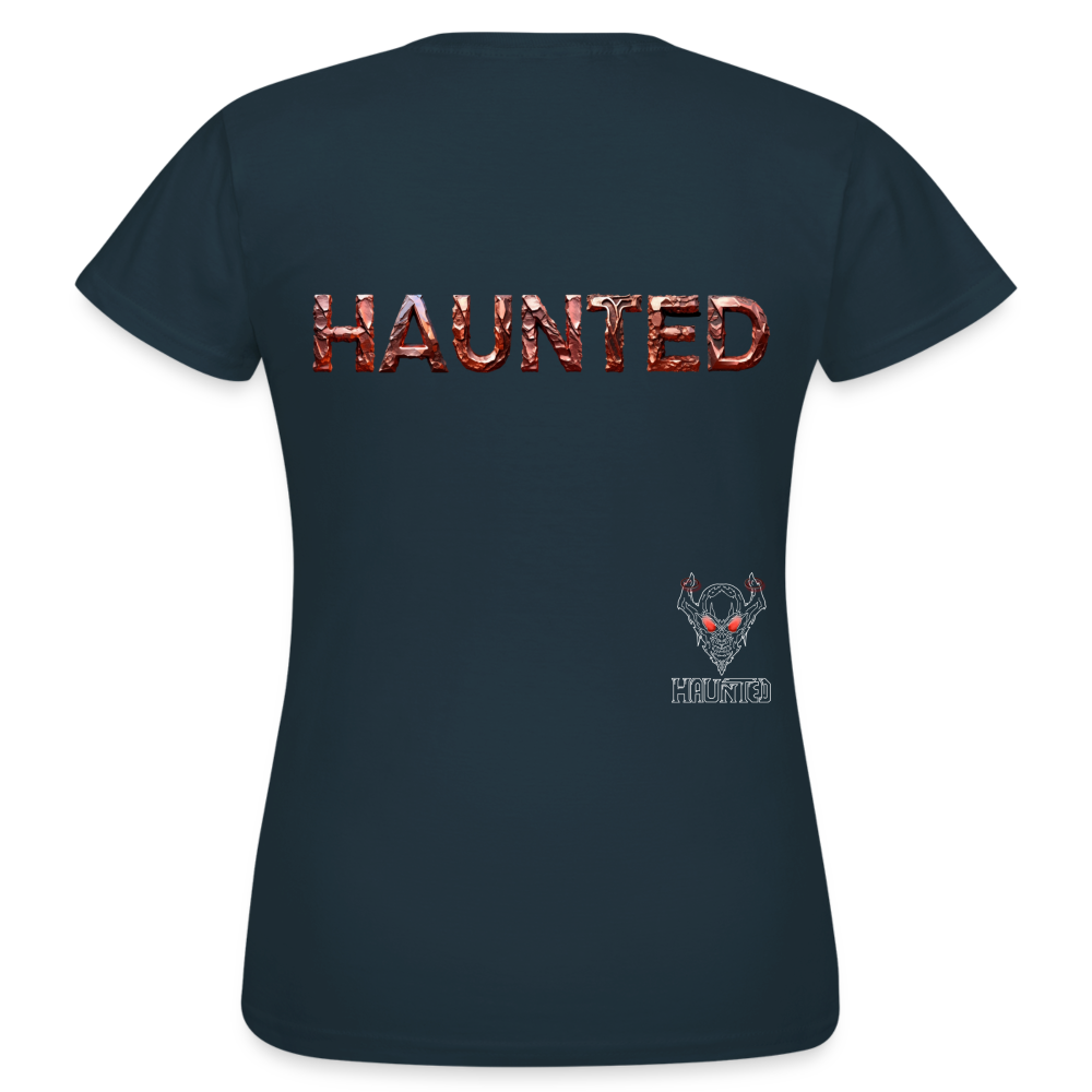 Women T-Shirt Forged Ember Steel - Navy