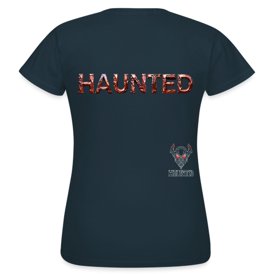 Women T-Shirt Forged Ember Steel - Navy