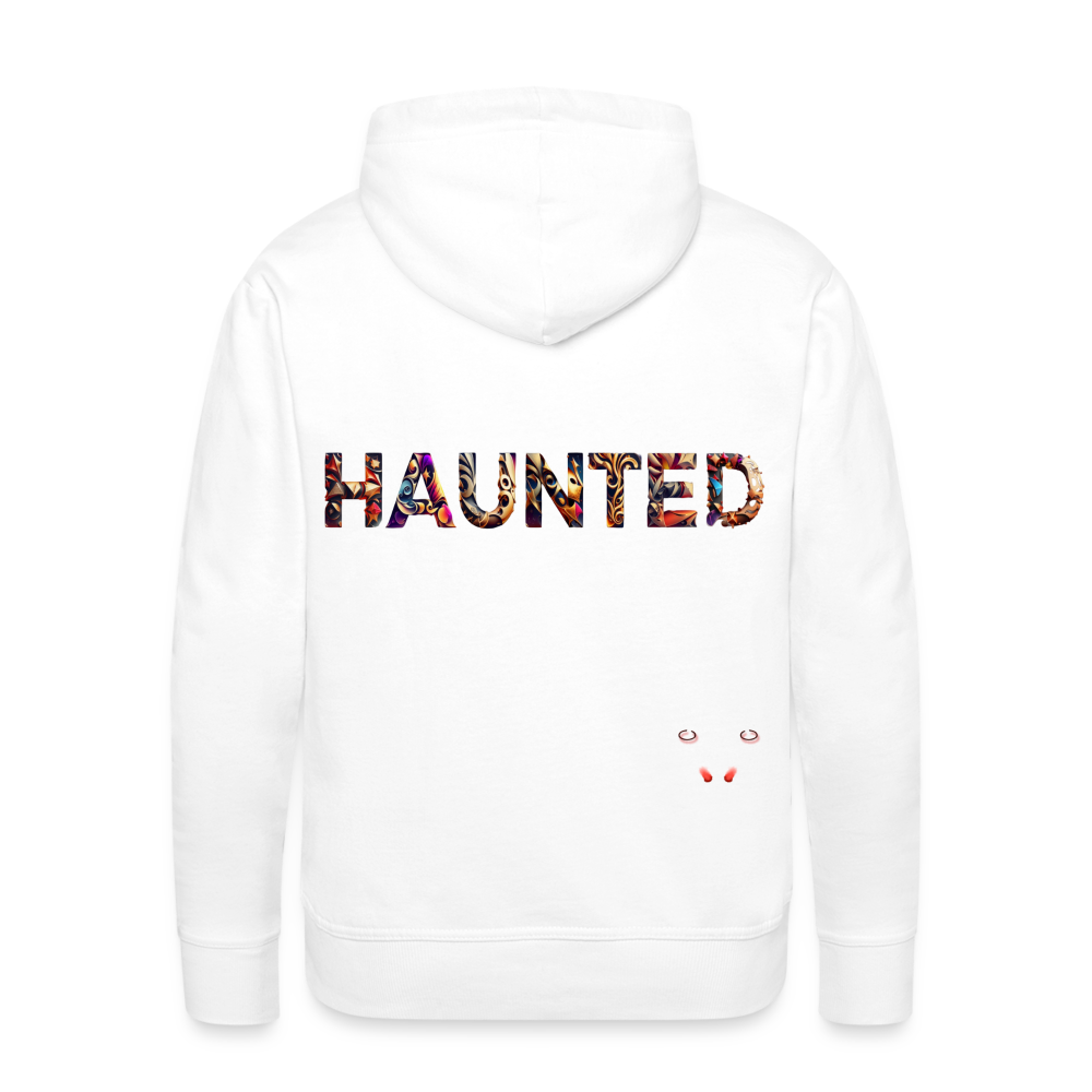 Men Hoodie Mystic Aura Blend - Weiß