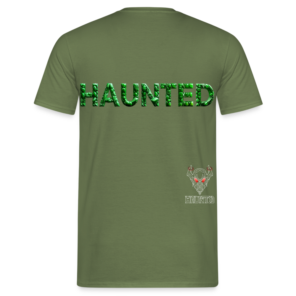 Men T-Shirt Emerald Gem Elixir - Militärgrün