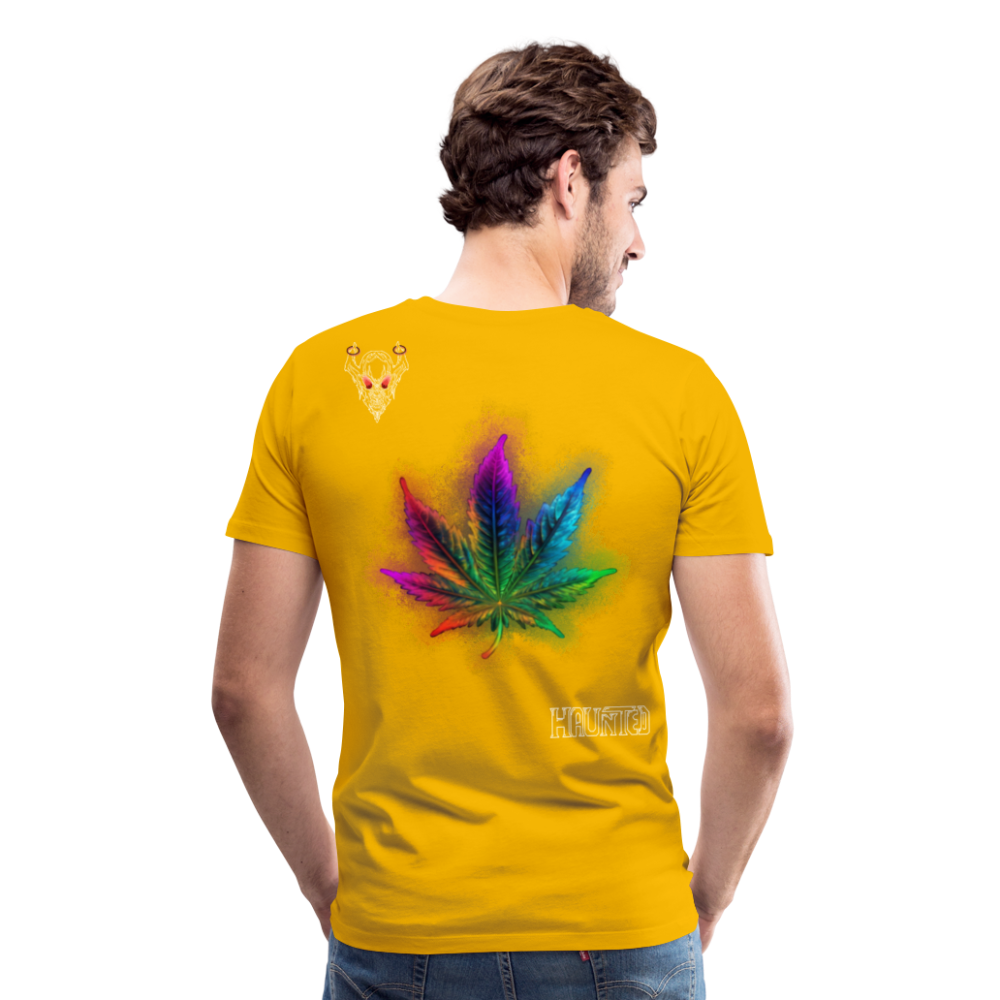 Man T-Shirt La Bonne Beuh - Sonnengelb