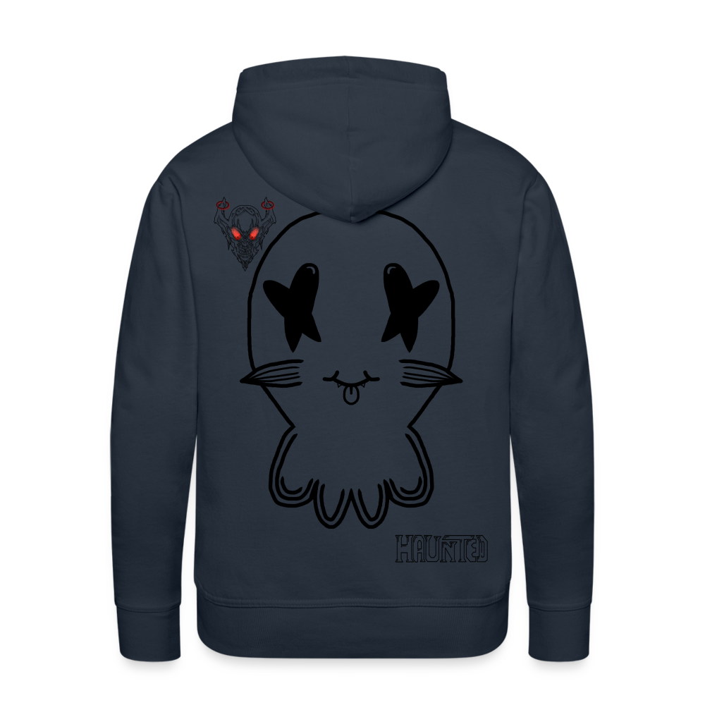 Man Hoodie Ghost No Doodle Dark - Navy