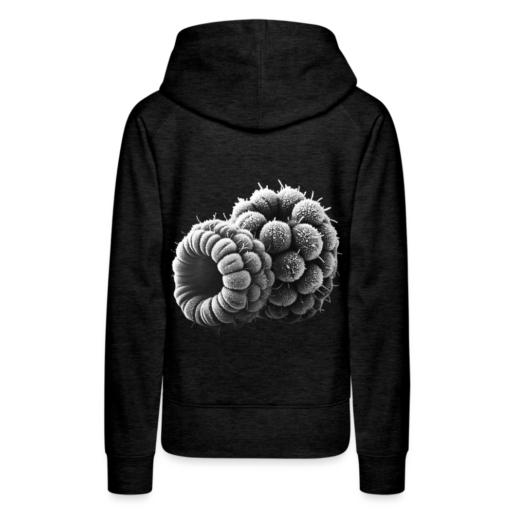 Women Hoodie Frozen Berries - Anthrazit
