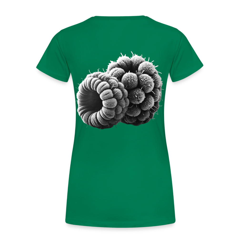 Women T-Shirt Frozen Berries - Kelly Green