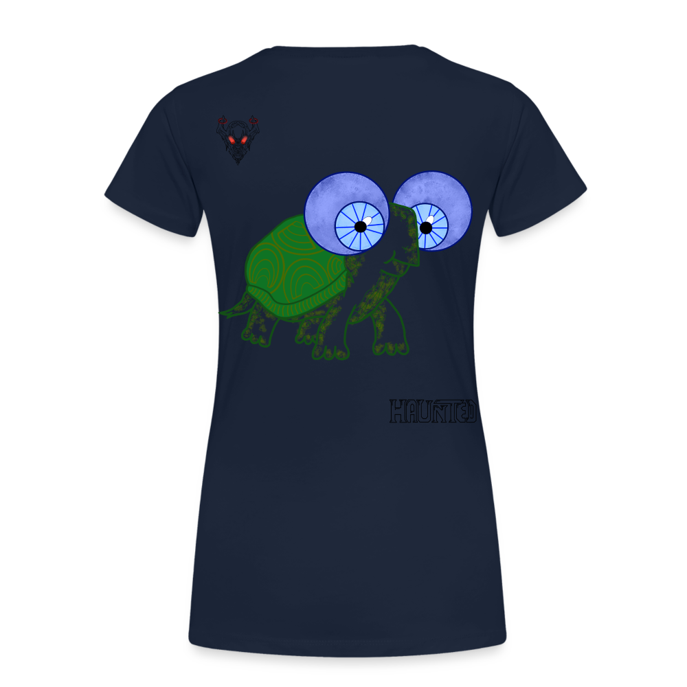 Woman T-Shirt Turtle - Navy