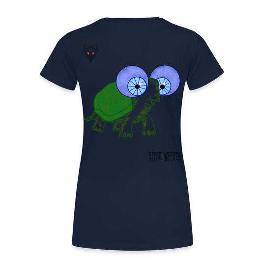 Woman T-Shirt Turtle - Navy