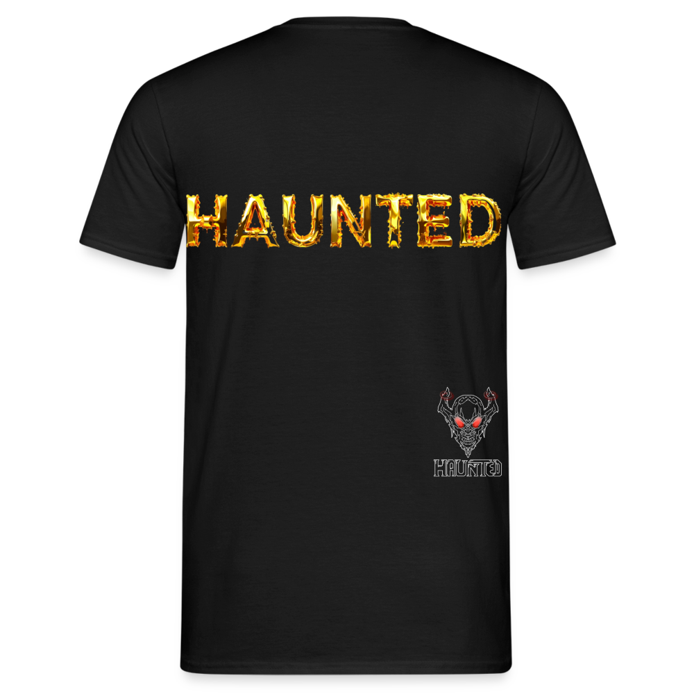 Men T-Shirt Molten Gold Luxe - Schwarz