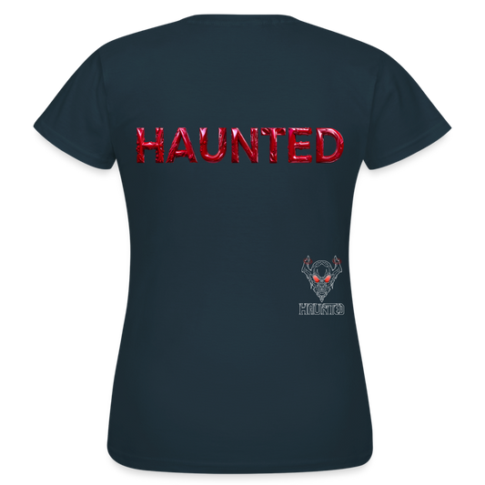 Women T-Shirt Ruby Flame Elixir - Navy