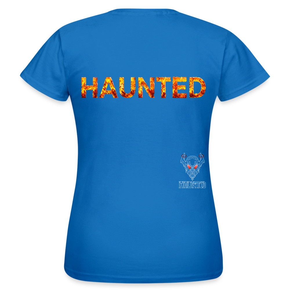 Women T-Shirt Amber Flame Essence - Royalblau